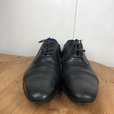 Ted Baker roger Mens size 13 shoes Black Cap Toe Classic Leather Dress Oxfords Ted Baker Shoes Mens 13 Oxfords Dress Black Cap Toe Rogrr  main image 3