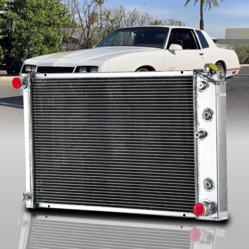 3 Rows Aluminum Radiator for Chevy 70-81 77 Camaro/ 78-87 Monte Carlo G-Body NEW - Picture 1 of 6