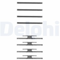 Delphi LX0055 ZubehöRsatz, Scheibenbremsbelag FüR Opel