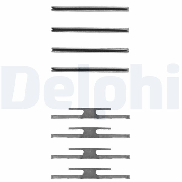 Delphi LX0055 ZubehöRsatz, Scheibenbremsbelag FüR Opel-image