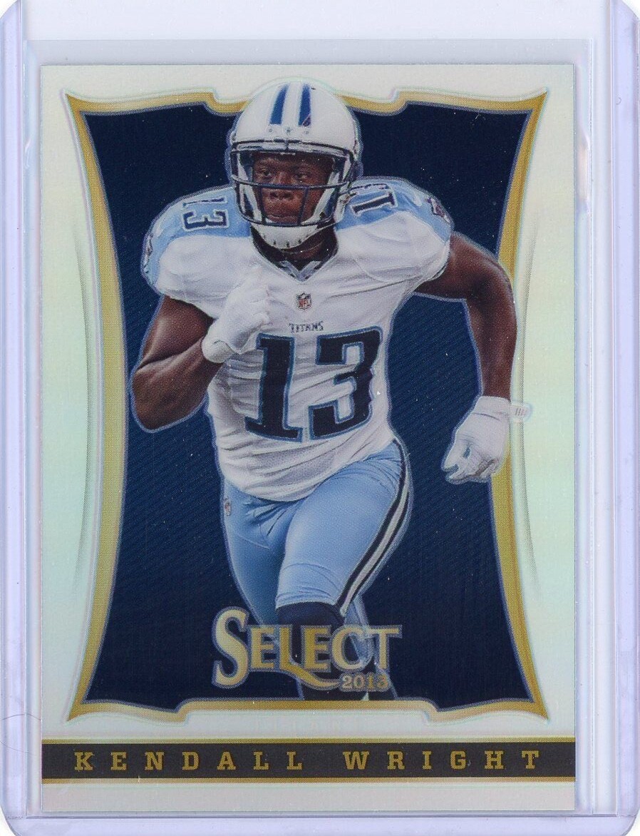2013 PANINI SELECT SILVER PRIZM KENDALL WRIGHT #33 TITANS BAYLOR BEARS MINT 