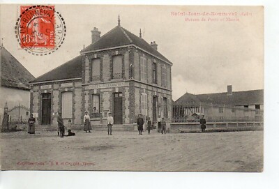 SAINT JEAN DE BONNEVAL - Aube - postcard 10 - the post office and telegraphs