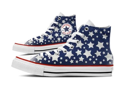 converse all star print