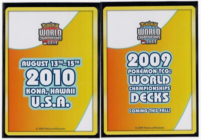 Pokemon COMPLETE SET of Tropical Wind DP48 World Championships