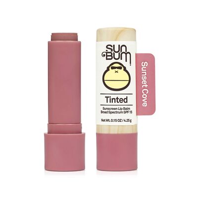 Sun Bum Tinted Lip Balm SPF 15, UVA/UVB, Sensitive Skin Safe - YOU CHOOSE COLOR!