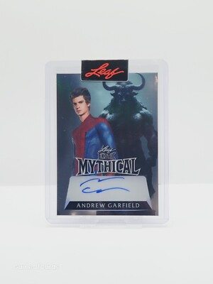 アンドリューガーフィールド 直筆サイン MARVEL LEAF マーベル 2024 Leaf Exotic Mythical ANDREW GARFIELD Auto Autograph 1/1