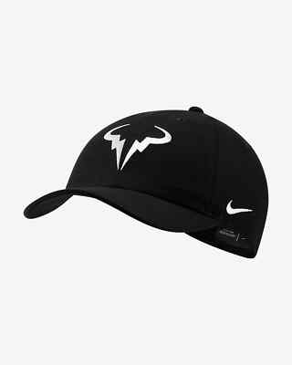 Nike AeroBill H86 Rafa Nadal Tennis Cap - Black (850666-010