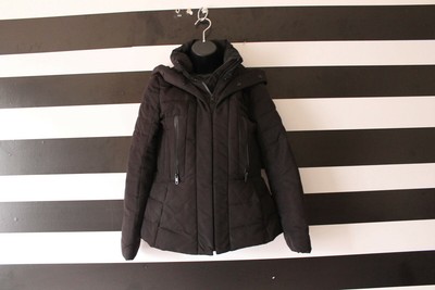 zara basic puffer coat