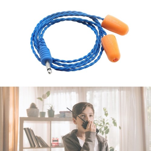 53cm Cord Radio Foam Earbuds 3.5mm Plug Auto Racing Noise Reduction Foam Earbuds - Zdjęcie 3 z 8