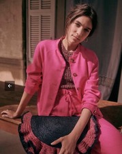 Sezane Mike Jacket Pink Size 2