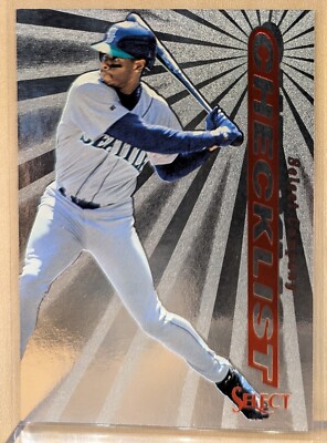 1997 SELECT COMPANY #150 Ken Griffey Jr HOF RAER SILVER ETCHED FOIL PARALLEL