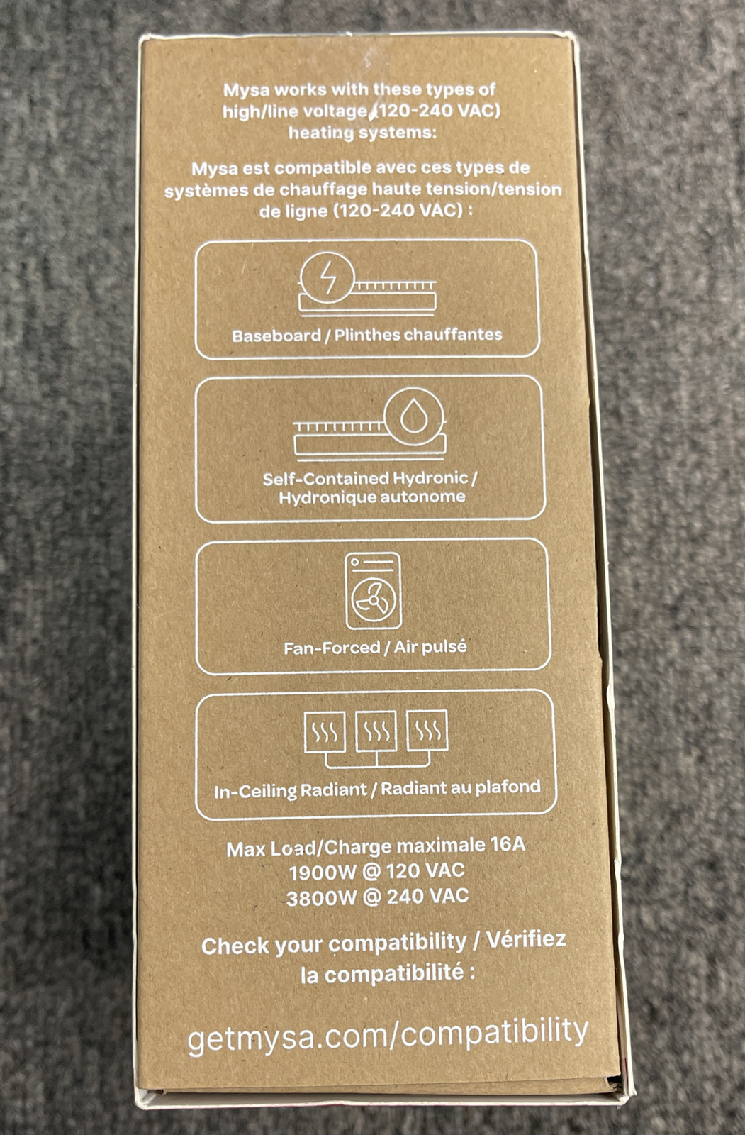 Mysa Smart Thermostats Electric Baseboard Heaters V2 821661113898 eBay