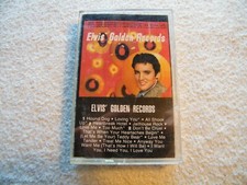 ELVIS PRESLEY - ELVIS' Golden Records - CASSETTE Tape RCA - Rock n Roll / Mono