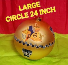 Handmade Hanukkah Ornament Large size