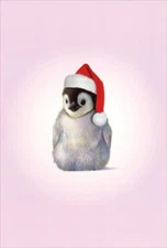 Zoo Babies Penguin John Butler Box of 12 Cute Nobleworks Christmas Cards