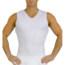 Insta Slim -Made in USA- Firm Compression Sleeveless V-Neck Slimming Body Shaper
