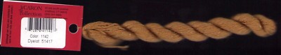 Impressions by Caron SILK & WOOL 1142 BROWN 36 yds from Italy Needlework