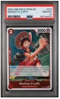 Monkey D. Luffy 2024 One Piece OP06 EN #013 Foil OP06-013 PSA 10 Gem Mint