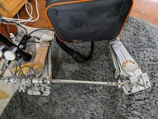 Pearl Demon Drive P-3002D / P-3002C Direct Drive Double Bass Drum Pedal & case
