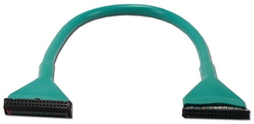 Cable de unidad de disquete redondo verde de 18" - Imagen 1 de 1