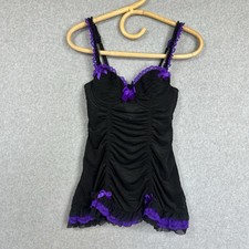 La Senza Lingerie Size S Black Purple