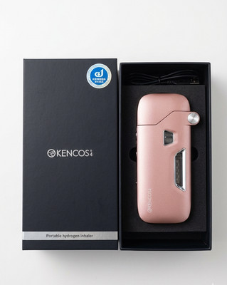 Portable KENCOS 4 Molecular Hydrogen Inhaler Gas Generator Pink