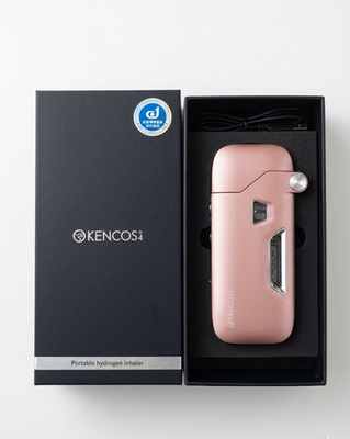 Portable KENCOS 4 Molecular Hydrogen Inhaler Gas Generator Pink