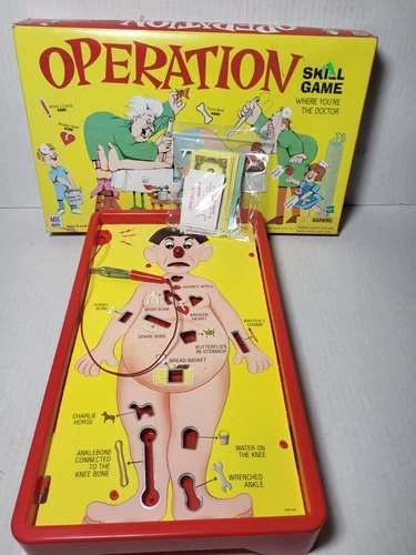 Vintage Operation Complete 1999 Hasbro Works Great Clean Battery Kids Family