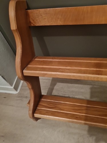 Altes Holzregal, Wandregal, - Gewürzregal, Tellerregal - Bild 4 von 11