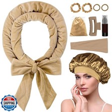 Heatless Curls Overnight Headband,Hair Curlers to Sleep in,No Heat Blowout Ro...