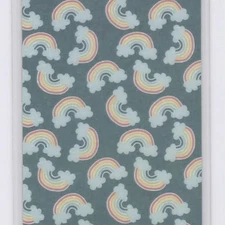 2x6 Inch Rainbows Bookmark For Books, Bookish Gift For Bookworms & Book Nerds