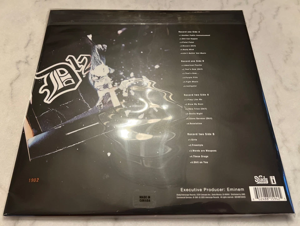 D12 ‘Devil’s Night’ Hellfire Colored 2LP Vinyl IVC #/3000 - Image 2 of 3