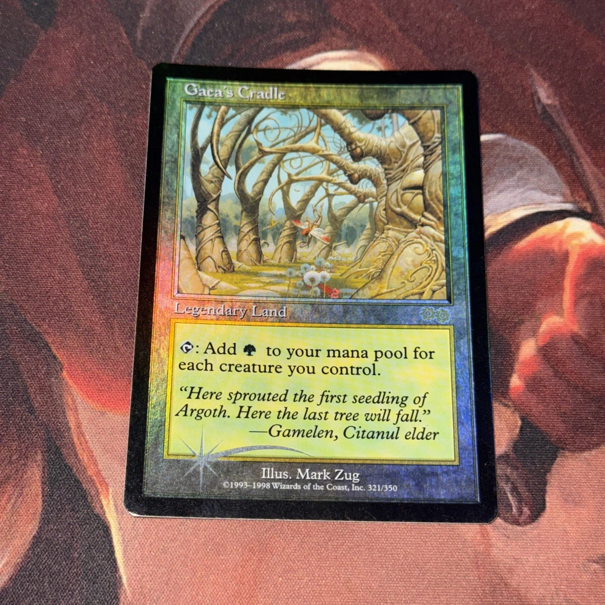 Gaea's Cradle Land Magic: The Gathering Individual Trading Card