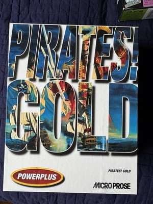 Pirates Gold 1993 Micropose Big Box IBM PC Spiel