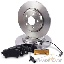 ATEC BREMSSCHEIBEN VOLL Ø300+BREMSBELÄGE+WAKO HINTEN FÜR AUDI A4 8W A5 F5 AB 15