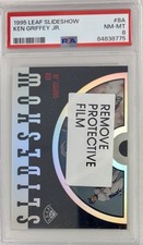 1995 LEAF SLIDESHOW KEN GRIFFEY JR #8A SEATTLE MARINERS HOF PSA 8 NM-MT