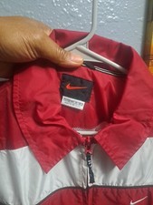 Vintage 2000s Y2K Nike Nylon Windbreaker Track Suit Jacket L