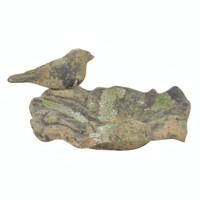 Vogelbad Moos S, Aus Terracotta, VogelträNke, Wasserschale, WasserträNke