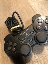 Black Dual Shock 2 Controller Official Sony PlayStation 2 PS2 SCPH-10010 s