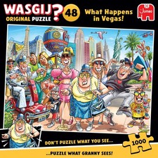 Wasgij Original 48 What Happens in Vegas! Jigsaw Puzzle (1000 Pieces)