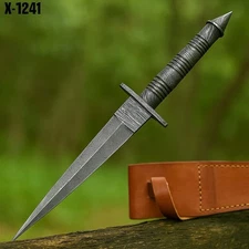 Best V-42 Double Edge Dagger US Special Forces WWII Knife FSSF Devil's Brigade