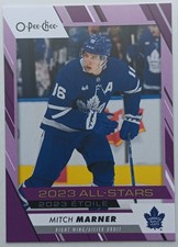 2023-24 OPC Purple Border Mitch Marner /49 Leafs Vegas