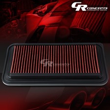 RED WASHABLE HIGH FLOW AIR FILTER FOR 13-16 SCION FRS 05-06 TC 2017 TOYOTA 86