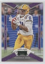 2020 Panini Chronicles Draft Picks Playoff Goal Line Thaddeus Moss #12 0c2