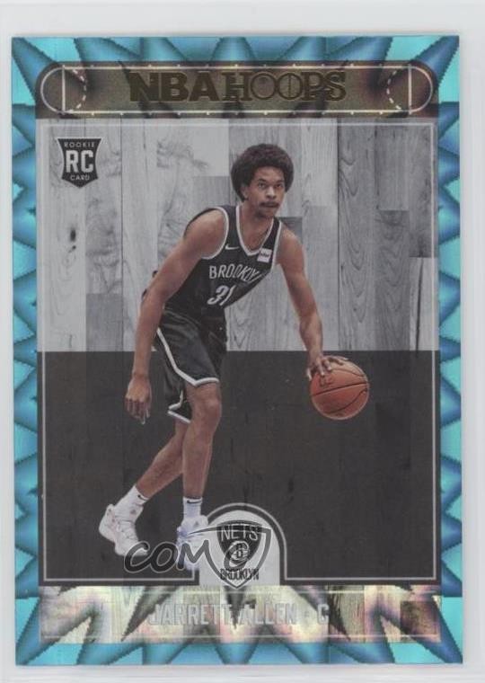 2017-18 Panini NBA Hoops Teal Explosion Jarrett Allen #272 n0c