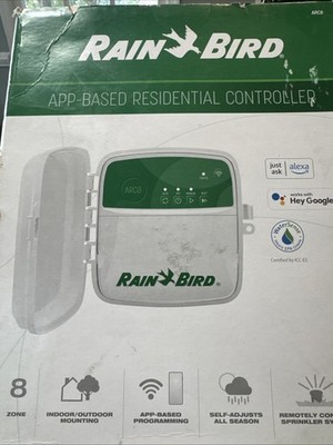 Rain Bird ARC8 Smart WiFi Irrigation Controller 8 Station Zone Out/ In Door Alex