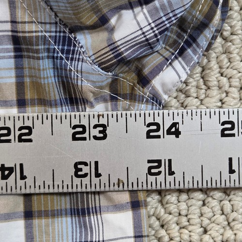 CINCH Plaid Long Sleeve Button Down Western Shirt MTW1107098 Men's Small - Picture 7 of 8
