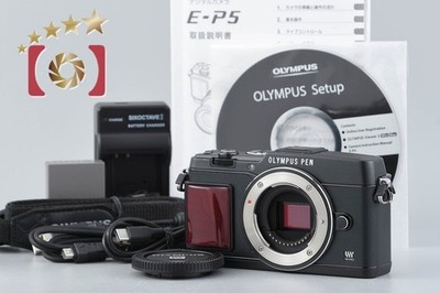 OLYMPUS E-PL5、 14-42mmレンズ付 【ジャンク】 #C2 Olympus PEN Lite E-PL5 Black Mirrorless Camera with 14-42mm Lens