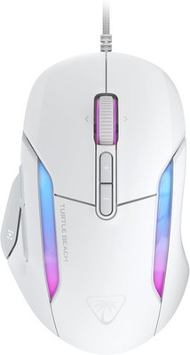 Turtle Beach Kone II Gaming Maus 26K DPI RGB TITAN Schalter 23 Tasten 4D PC Weiß