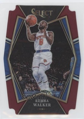 2021 Panini Select Premier Level Maroon Prizm Die-Cut /175 Kemba Walker #105 8f4